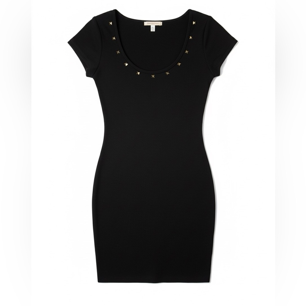 NWT WET SEAL Women’s Vintage Y2K Mini Black Slip Dress